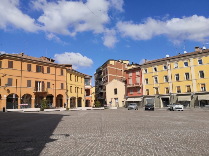 Porfido Piazza Bazzano - Turismo a Valsamoggia